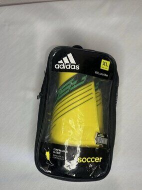Adidas F50 Pro Lite Soccer Shin Guards W/Compression Sleeve UnisexXL:6' 2"-6' 5"